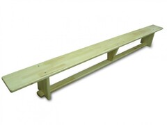 Скамейка гимнастическая (деревянные ножки) (3,5 м)  - fgospostavki.ru - Кубинка