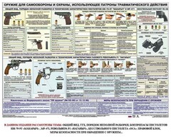 Плакат "Оружие ударно-травматического действия" - fgospostavki.ru - Кубинка