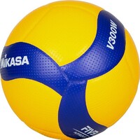 Мяч волейбольный Mikasa V300W (размер 5, синтетическая кожа, профессиональный) - fgospostavki.ru - Кубинка