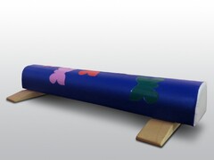 Бревно гимнастическое напольное на металлических опорах (2м) - fgospostavki.ru - Кубинка