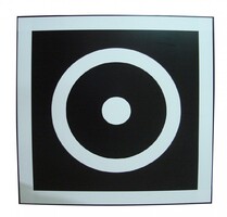 Щит для метания в цель навесной (600х600 миллиметров, ламинированная фанера) - fgospostavki.ru - Кубинка