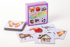 Набор магнитных карточек "Устный счет" (фон фиолетовый) - fgospostavki.ru - Кубинка