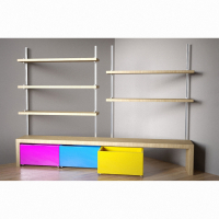 Стеллаж «Яркие дни» - fgospostavki.ru - Кубинка