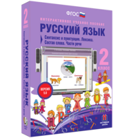 Русский язык 2 класс. Синтаксис и пунктуация. Лексика. Состав слова. Части речи - fgospostavki.ru - Кубинка
