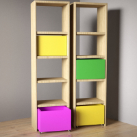 Стеллаж «Детская радость» - fgospostavki.ru - Кубинка