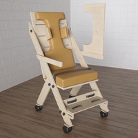 Стул для ребенка с ОВЗ «Новые горизонты» №4 со столешницей коричневый - fgospostavki.ru - Кубинка