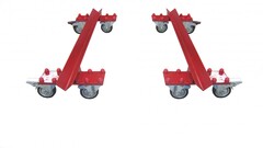 Тележка для перевозки гимнастических бревен - fgospostavki.ru - Кубинка