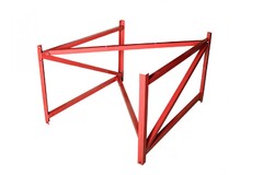 Ферма баскетбольная для щита из фанеры (вынос 1,2 м) - fgospostavki.ru - Кубинка