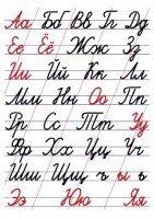 Таблица "Алфавит прописи" - fgospostavki.ru - Кубинка
