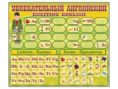 Комплект оборудования "Английский алфавит" с комплектом тематических магнитов - fgospostavki.ru - Кубинка