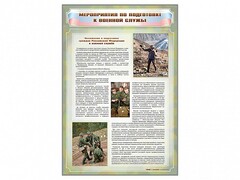 Стенд "Мероприятия обязательной подготовки граждан к военной службе" - fgospostavki.ru - Кубинка