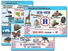 Комплект таблиц "Обучение грамоте. Письмо и развитие речи" (16 таблиц, А1, ламинированные) - fgospostavki.ru - Кубинка