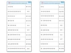 Комплект карточек (10) "Обучающий калейдоскоп. Умножение на 7, 8 и 9" - fgospostavki.ru - Кубинка