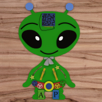 Бизиборд «Разумный пришелец» - fgospostavki.ru - Кубинка