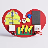 Бизиборд «Любящее сердце» - fgospostavki.ru - Кубинка