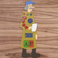 Бизиборд «Почтальон Печкин» - fgospostavki.ru - Кубинка