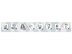 Стенд-лента "Выдающиеся ученые-биологи" - fgospostavki.ru - Кубинка