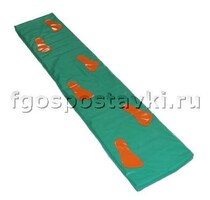 Дорожка массажная в чехле с нашитыми следами (6 следов) - fgospostavki.ru - Кубинка