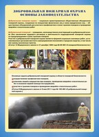 Комплект плакатов "Добровольная пожарная дружина" - fgospostavki.ru - Кубинка