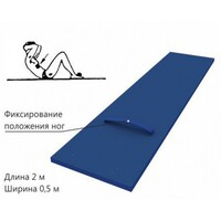 Доска для пресса напольная с фиксатором ног - fgospostavki.ru - Кубинка