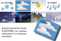 Комплект таблиц "Время" на немецком языке - fgospostavki.ru - Кубинка