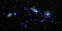 Настенный фиброоптический ковер "Млечный путь" 200х100, 300 точек - fgospostavki.ru - Кубинка