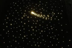 Настенный фибероптический ковер «Звездное небо» 1,45х1,45 м, 120 звезд в комплекте со светогенератором - fgospostavki.ru - Кубинка