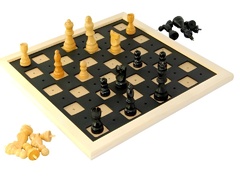 Шахматы тактильные (34х34 см) - fgospostavki.ru - Кубинка