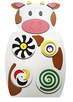 Бизиборд «Белая коровушка» - fgospostavki.ru - Кубинка