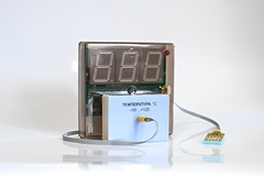 Датчик температуры малоинерционный с независимой индикацией (демонстрационный) - fgospostavki.ru - Кубинка