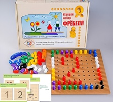 Игровой набор Фребеля "Мозаика со шнуровкой" (серия "Эксперимент") - fgospostavki.ru - Кубинка