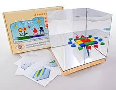 Игровой набор Фребеля "Мозаика геометрическая 3D" - fgospostavki.ru - Кубинка
