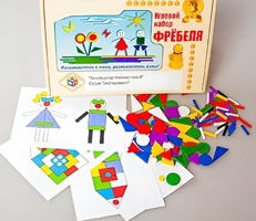 Игровой набор Фребеля "Конструктор плоскостной-4" (Серия "Эксперимент") - fgospostavki.ru - Кубинка
