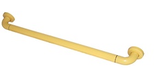 Поручень прямой с антибактериальным покрытием (желтый) - fgospostavki.ru - Кубинка