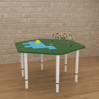 Игровой стол для развития мелкой моторики Маленькие горки - fgospostavki.ru - Кубинка