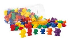 Счетный материал фигурки "Мишки с рюкзаками" - fgospostavki.ru - Кубинка