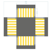 Имитация четырехстороннего перекрестка 5,5*4,5 м - fgospostavki.ru - Кубинка