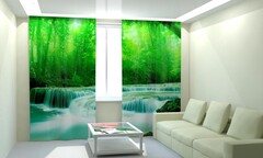 Комплект светонепроницаемых штор "Быстрая река" - fgospostavki.ru - Кубинка