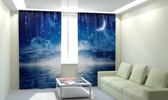 Комплект светонепроницаемых штор "Ночное небо" - fgospostavki.ru - Кубинка