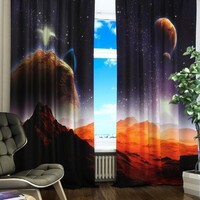 Комплект светонепроницаемых штор "Марсианская одиссея" - fgospostavki.ru - Кубинка