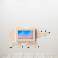 «Медведь» -Декоративная сенсорная панель 32" - fgospostavki.ru - Кубинка