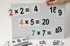 Набор магнитных карточек "Таблица умножения" - fgospostavki.ru - Кубинка