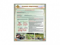 Стенд "Огневая подготовка" Вариант 1 - fgospostavki.ru - Кубинка