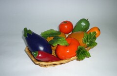 Муляжи "Корзина с овощами" - fgospostavki.ru - Кубинка