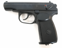 Массогабаритный лазерный макет пистолет Макарова ПМ со встроенным лазерным модулем и аккумуляторной батареей - fgospostavki.ru - Кубинка