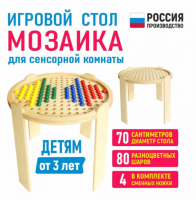 Игровой стол для сенсорной комнаты «Мозаика» - fgospostavki.ru - Кубинка