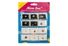 Набор микропрепаратов для стереомикроскопа №13 «Соль, кирпич, лист дерева и пр.» - fgospostavki.ru - Кубинка