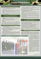 Стенд-уголок "Уголок призывника" - fgospostavki.ru - Кубинка