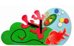 Бизиборд «Коралл» - fgospostavki.ru - Кубинка