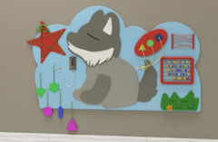 Бизиборд «Волк» - fgospostavki.ru - Кубинка